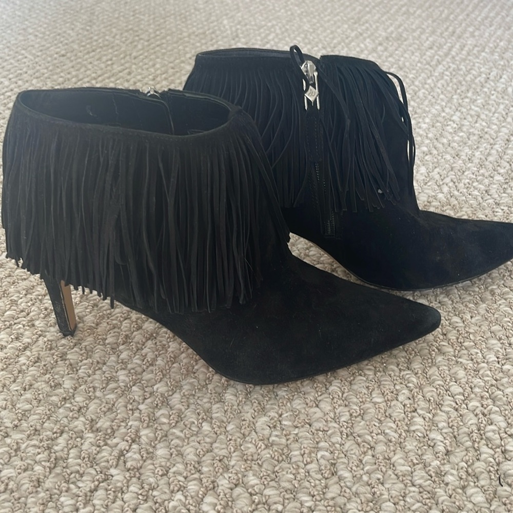 Sam Edelman Fringe Booties
